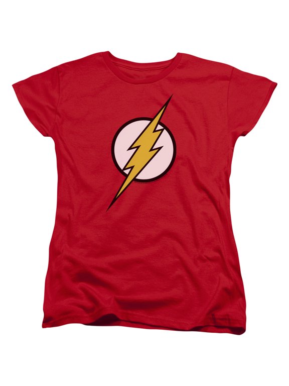 Jla - Flash Logo - Women's Short Sleeve Shirt - Small