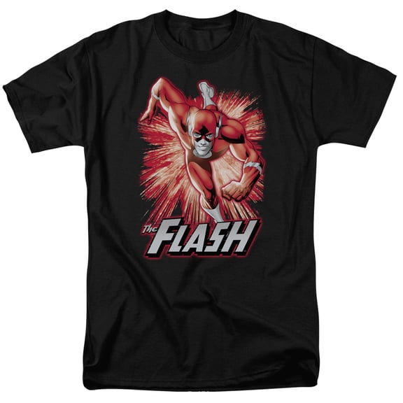Jla - Flash Red & Gray - Short Sleeve Shirt - Small