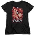 thumbnail image 1 of Jla - Flash Red & Gray - Women's Short Sleeve Shirt - Medium, 1 of 2