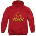thumbnail image 1 of Jla - Flash Rough Distress - Pull-Over Hoodie - Large, 1 of 2