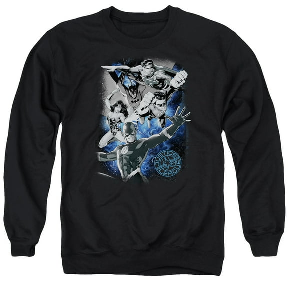 Jla - Galactic Attack Nebula - Crewneck Sweatshirt - Medium