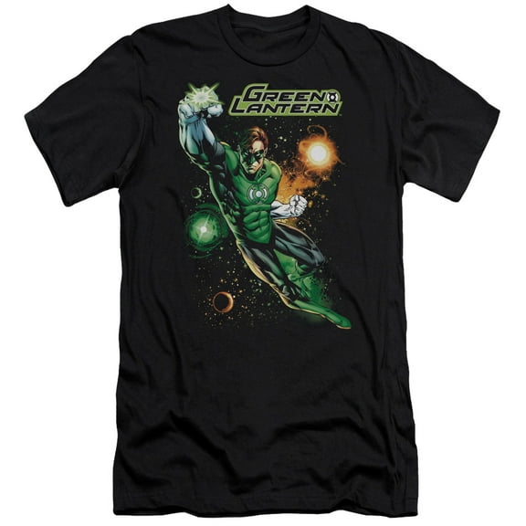 Jla - Galactic Guardian - Premium Slim Fit Short Sleeve Shirt - X-Large