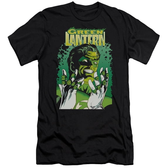 Jla - Gl #49 Cover - Premium Slim Fit Short Sleeve Shirt - X-Large
