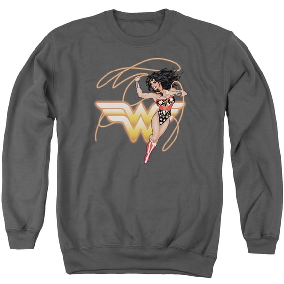 Jla - Glowing Lasso - Crewneck Sweatshirt - Small