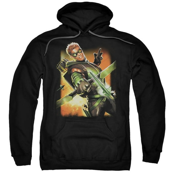 Jla - Green Arrow #1 - Pull-Over Hoodie - XX-Large