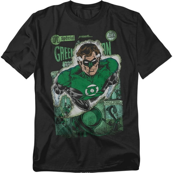 JLA T-Shirt Green Lantern #1 Distress Unisex Graphic Tee For Men & Women
