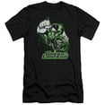 thumbnail image 1 of Jla - Green Lantern Green & Gray - Premium Slim Fit Short Sleeve Shirt - Small, 1 of 2