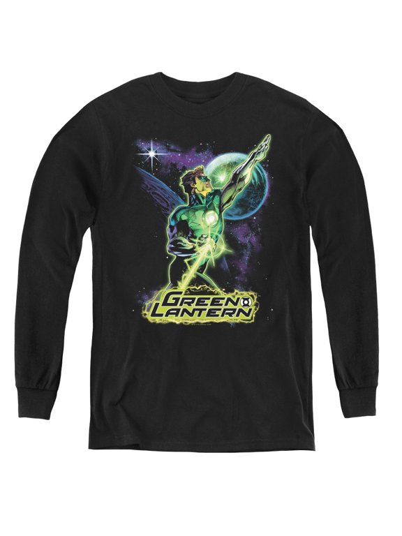 Jla - Hal Galaxy - Youth Long Sleeve Shirt - Medium