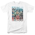 thumbnail image 1 of JLA T-Shirt Hall of Justice Unisex Graphic Tee For Men & Women, 1 of 6