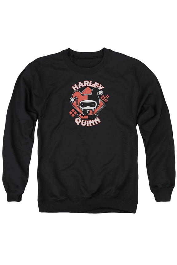 Jla - Harley Chibi - Crewneck Sweatshirt - Medium
