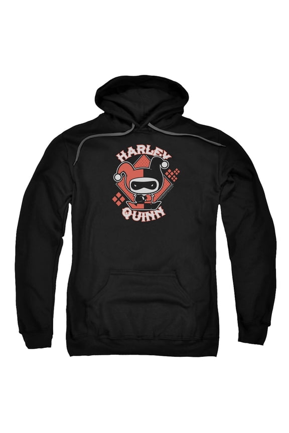 Jla - Harley Chibi - Pull-Over Hoodie - Large