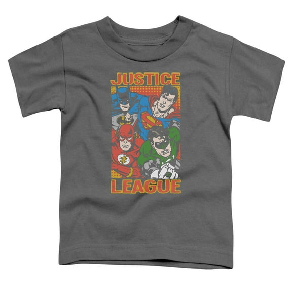 Jla - Hero Mashup - Toddler Short Sleeve Shirt - 4T