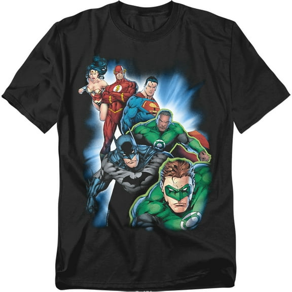 JLA T-Shirt Heroes Unite Unisex Graphic Tee For Men & Women