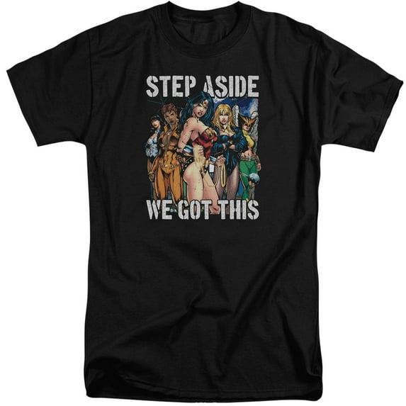 Jla - Heroines - Tall Fit Short Sleeve Shirt - XXX-Large
