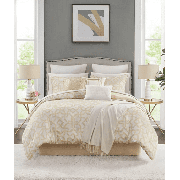 Jla Home Bowery 14-Pc. King Comforter Set,