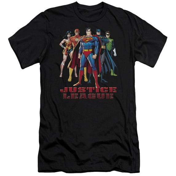 Jla - In League - Premium Slim Fit Short Sleeve Shirt - Small