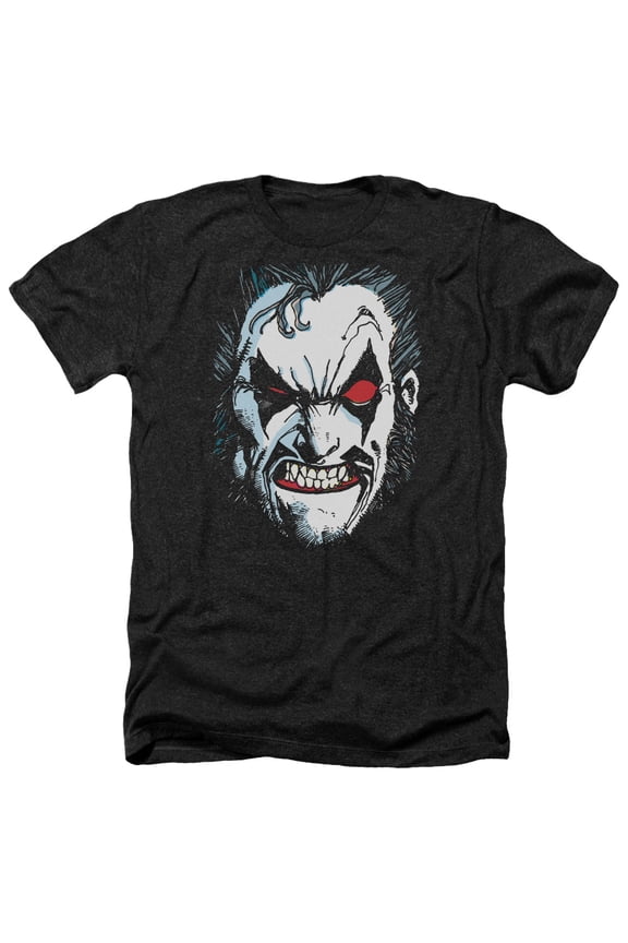 Jla - In Lo Face - Heather Short Sleeve Shirt - XX-Large