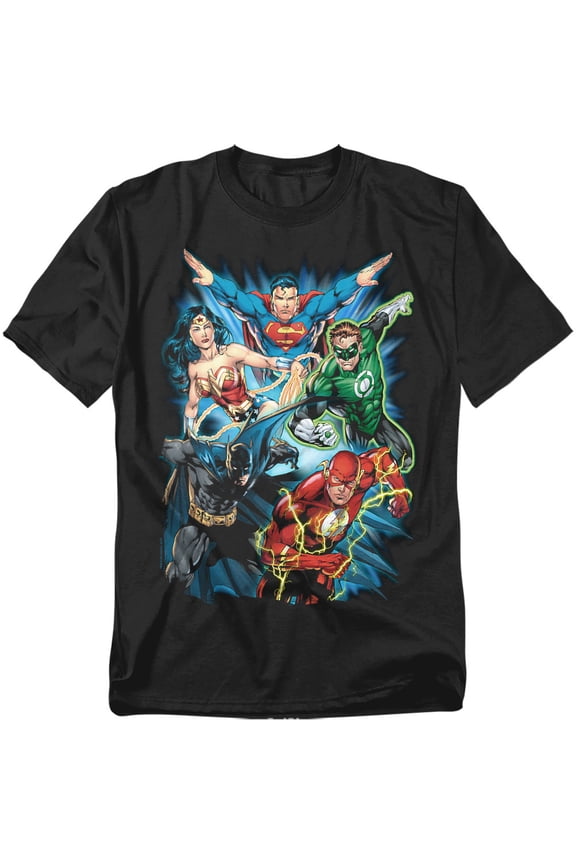 JLA T-Shirt Jl Assemble Unisex Graphic Tee For Men & Women