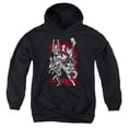thumbnail image 1 of Jla - Jla Explosion - Youth Hooded Sweatshirt - Small, 1 of 2