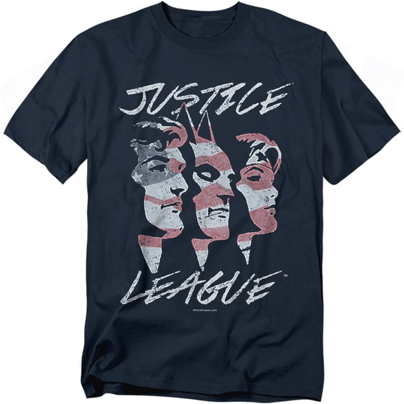 Jla - Justice For America - Short Sleeve Shirt - XX-Large