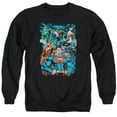 thumbnail image 1 of Jla - Justice Is Served - Crewneck Sweatshirt - Small, 1 of 2