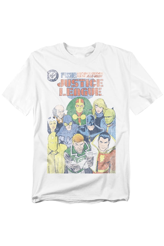 JLA T-Shirt Justice League #1 Cover Unisex Graphic Tee For Men & Women