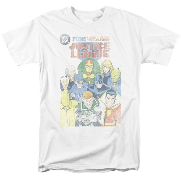 JLA T-Shirt Justice League #1 Cover Unisex Graphic Tee For Men & Women