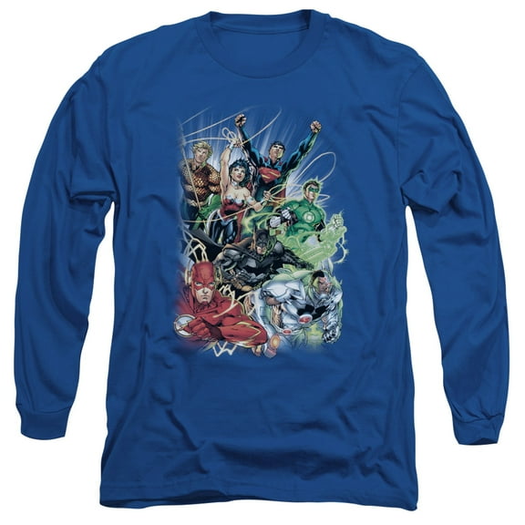 Jla - Justice League #1 - Long Sleeve Shirt - Medium