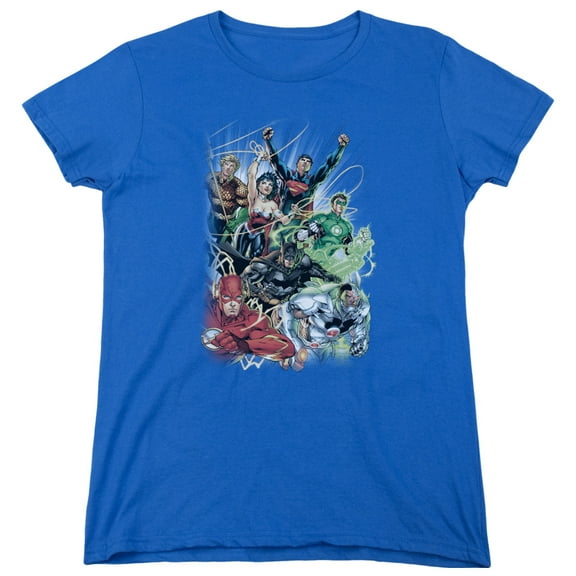 Jla - Justice League #1 - Women's Short Sleeve Shirt - X-Large
