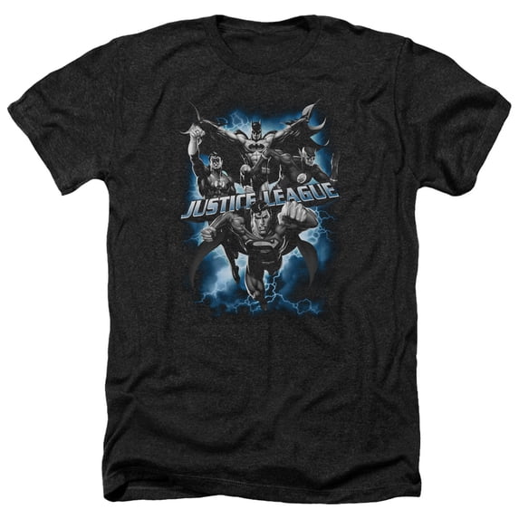 Jla - Justice Storm - Heather Short Sleeve Shirt - Medium