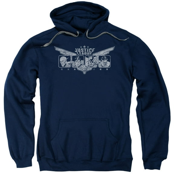 Jla - Justice Wings - Pull-Over Hoodie - XX-Large