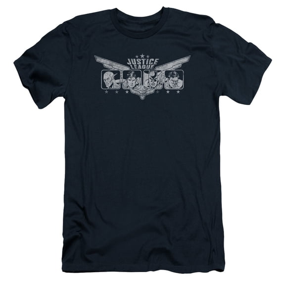 Jla - Justice Wings - Slim Fit Short Sleeve Shirt - Large