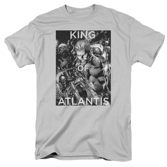 Jla - King Of Atlantis - Short Sleeve Shirt - Small
