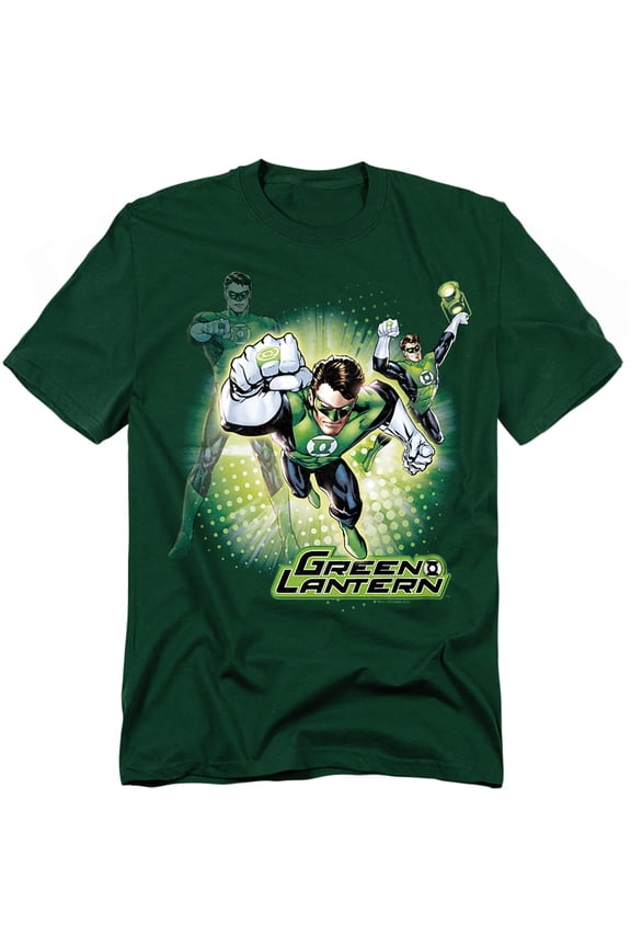 Jla - Lantern Burst - Short Sleeve Shirt - Small