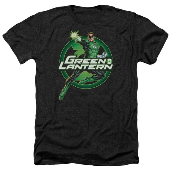 Jla - Lantern Glow - Heather Short Sleeve Shirt - XX-Large