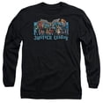 thumbnail image 1 of Jla-League Lineup Long Sleeve Adult 18-1 Tee- Black - 2X, 1 of 1