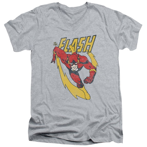 Jla - Lightning Trail - Slim Fit V Neck Shirt - XX-Large