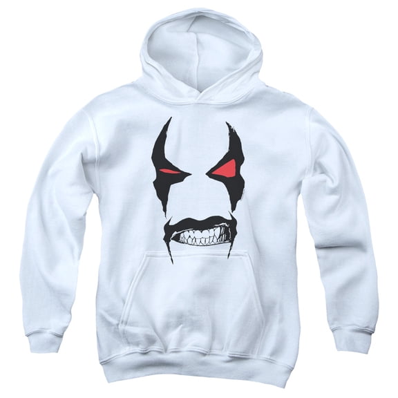 Jla - Lobo Face - Youth Hooded Sweatshirt - Medium