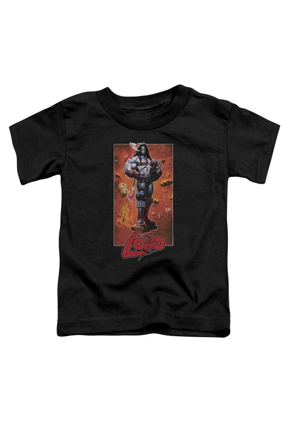 Jla - Lobo Pose - Toddler Short Sleeve Shirt - 3T