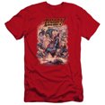 thumbnail image 1 of Jla - Lost - Premium Slim Fit Short Sleeve Shirt - Large, 1 of 2