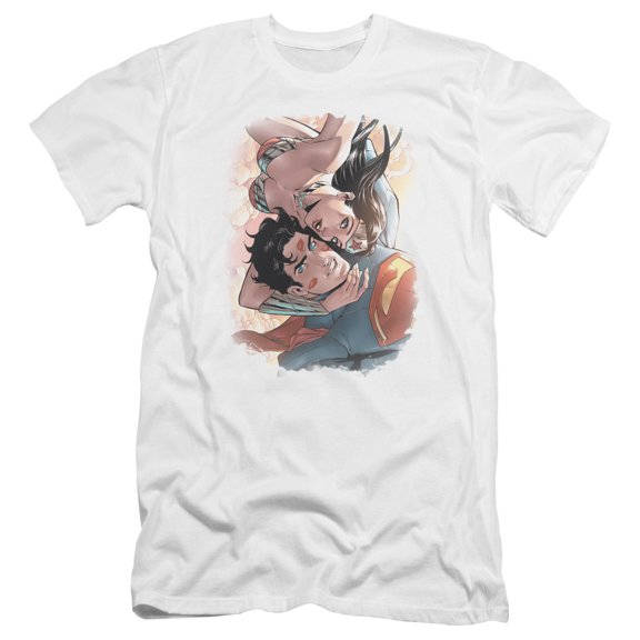Jla - Love Birds - Premium Slim Fit Short Sleeve Shirt - Small