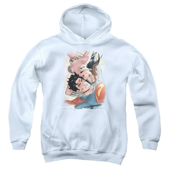 Jla - Love Birds - Youth Hooded Sweatshirt - X-Large