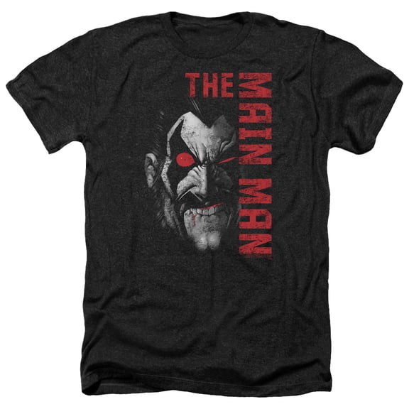 Jla - Main Man - Heather Short Sleeve Shirt - Small