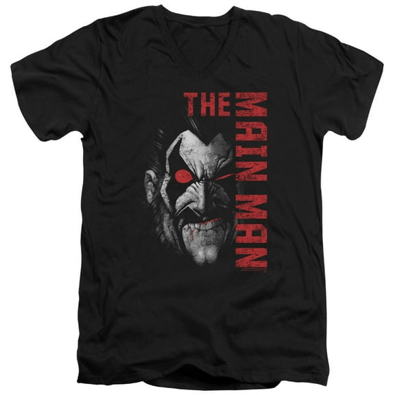 Jla - Main Man - Slim Fit V Neck Shirt - Large