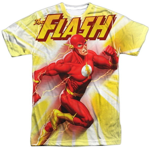 Justice League Motion Blur Mens Sublimation Shirt