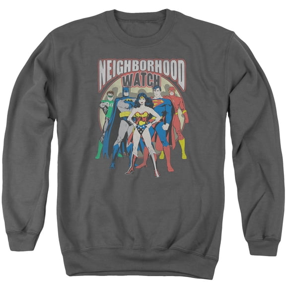 Jla - Neighborhood Watch - Crewneck Sweatshirt - XX-Large