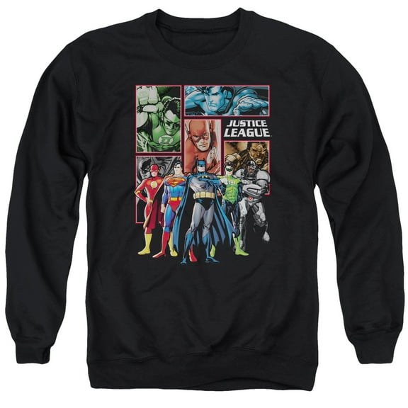 Jla - New Jla Panels - Crewneck Sweatshirt - XX-Large