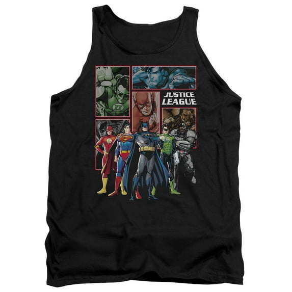 Jla - New Jla Panels - Tank Top - Small