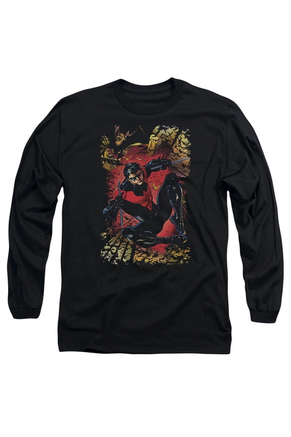 Jla - Nightwing #1 - Long Sleeve Shirt - X-Large