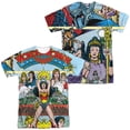 thumbnail image 1 of JLA No 1 Cover Unisex Adult Sublimated Costume T Shirt (Front/Back), Medium Multicolor, 1 of 2